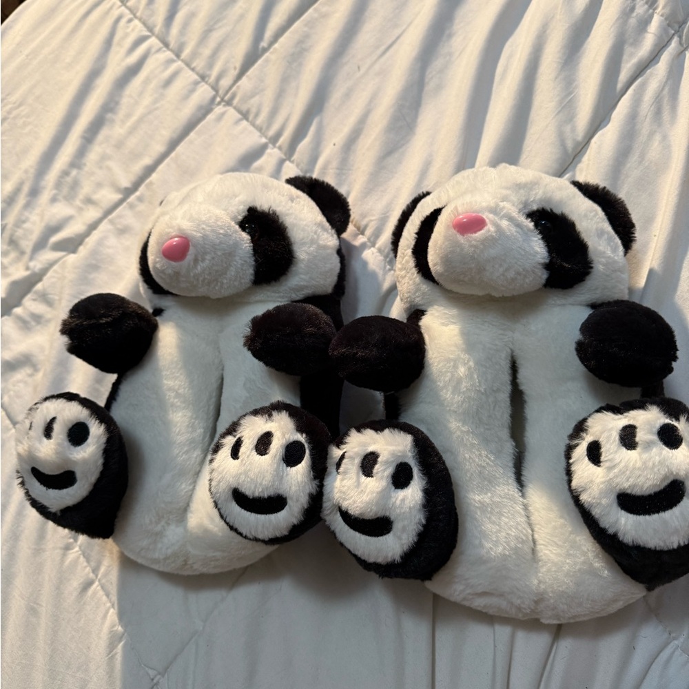 Cute Panda Slippers
